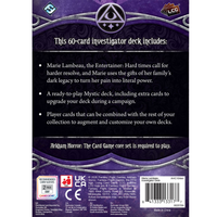 Arkham Horror Marie Lambeau Investigator Deck