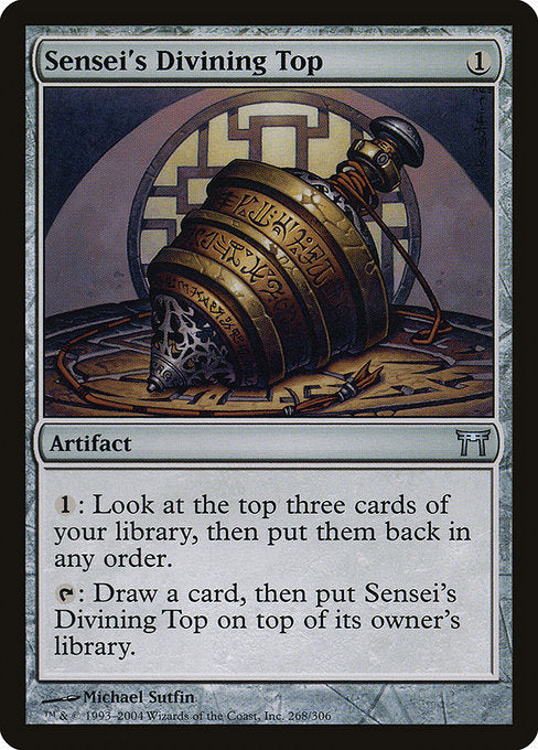 Sensei's Divining Top (268) [Champions of Kamigawa]