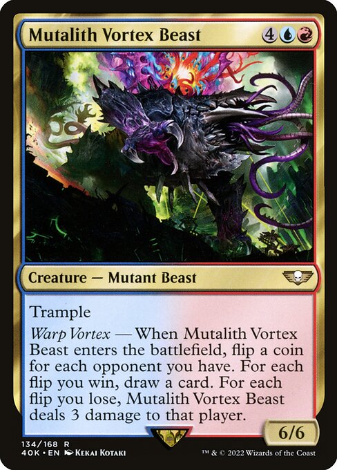 Mutalith Vortex Beast (134) [Warhammer 40,000 Commander]