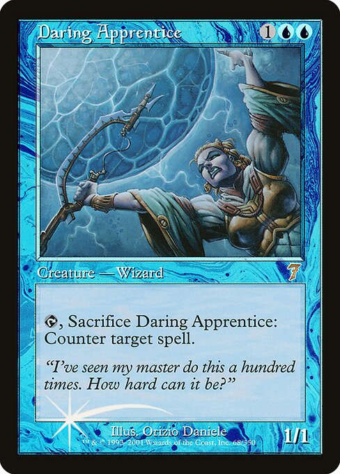 Daring Apprentice (68★) [Seventh Edition]