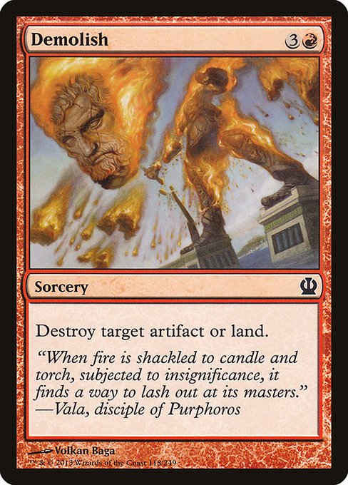 Demolish (118) [Theros]