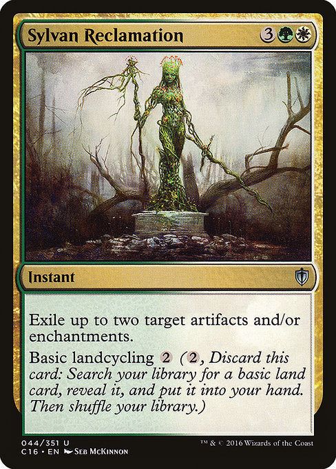 Sylvan Reclamation (44) [Commander 2016]