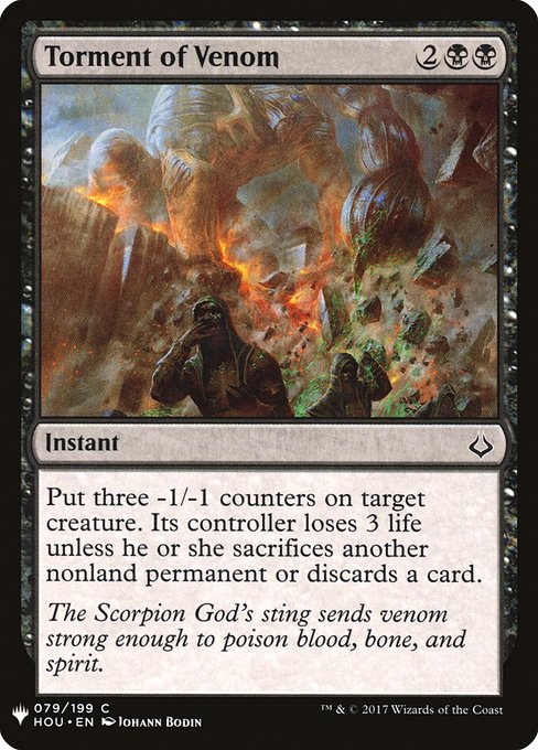 Torment of Venom (HOU-79) [The List]
