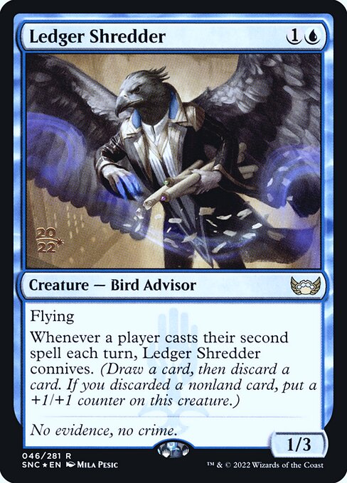 Ledger Shredder (46s) [Streets of New Capenna Promos]