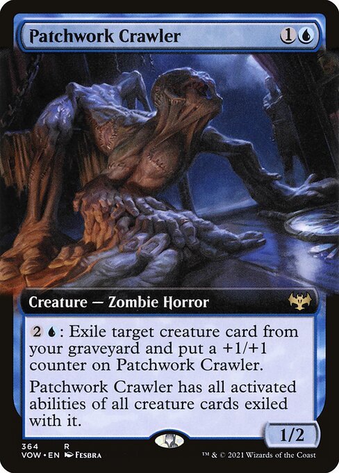 Patchwork Crawler (364) [Innistrad: Crimson Vow] [Extended Art]