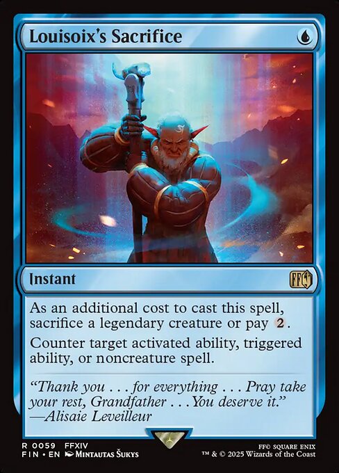 Louisoix's Sacrifice (59) [Final Fantasy]