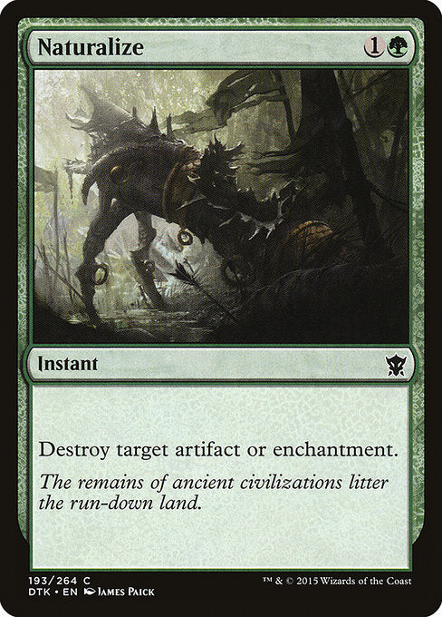 Naturalize (193) [Dragons of Tarkir]