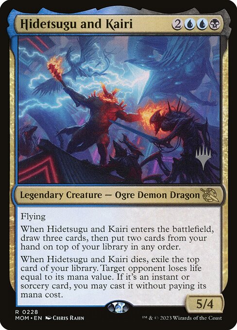 Hidetsugu and Kairi (228p) [March of the Machine Promos]