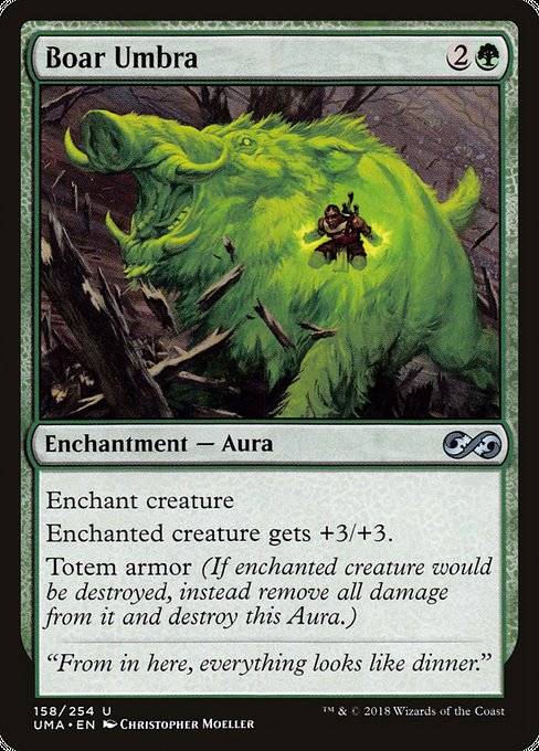 Boar Umbra (158) [Ultimate Masters]