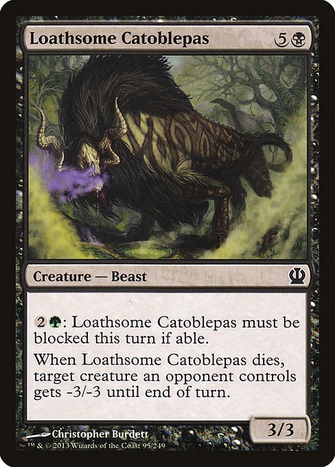 Loathsome Catoblepas (95) [Theros]