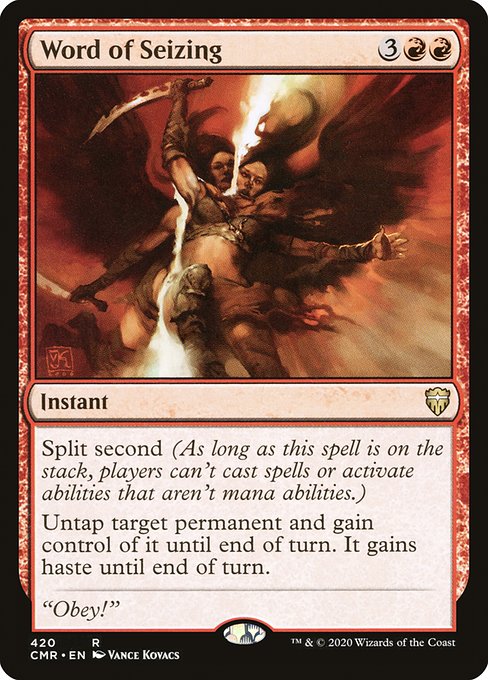 Word of Seizing (420) [Commander Legends]