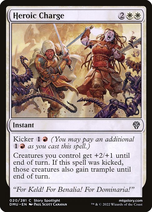 Heroic Charge (20) [Dominaria United]