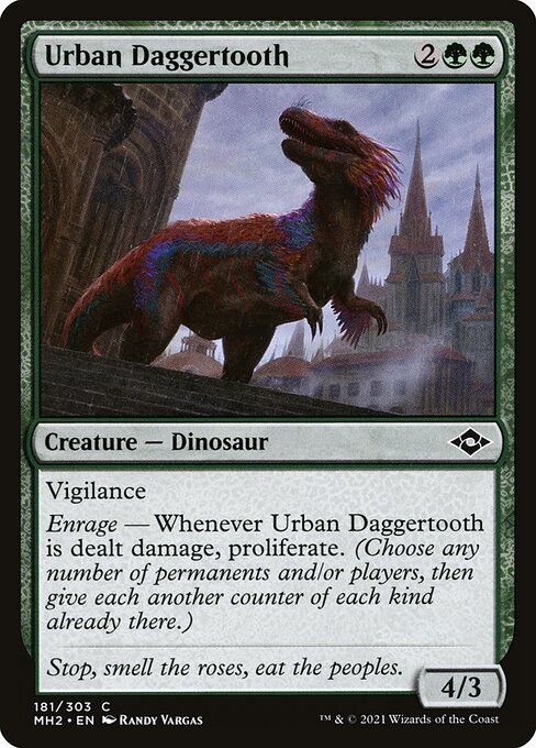 Urban Daggertooth (181) [Modern Horizons 2]