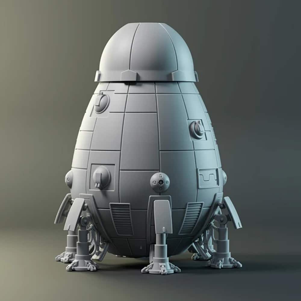 Battletech Overlord Class-C Map Scale Dropship image 0