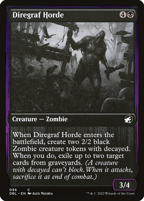 Diregraf Horde (96) [Innistrad: Double Feature]