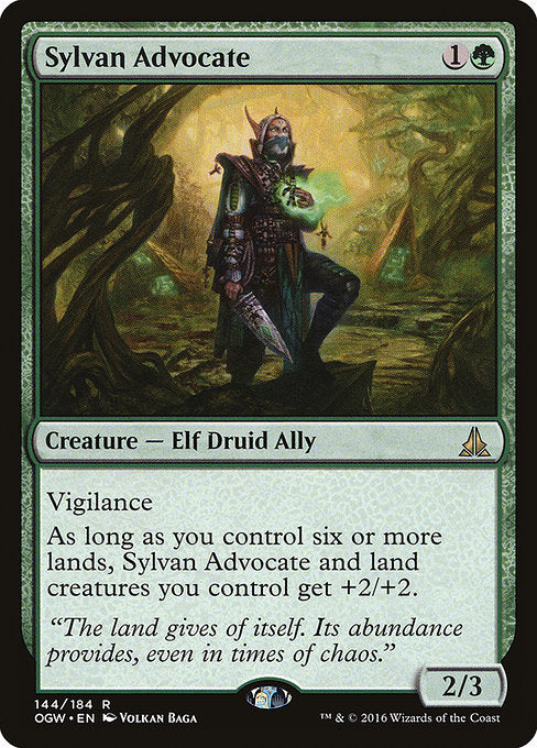 Sylvan Advocate (144) [Oath of the Gatewatch]