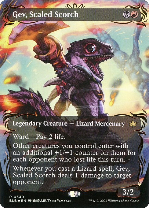 Gev, Scaled Scorch (349) [Bloomburrow]