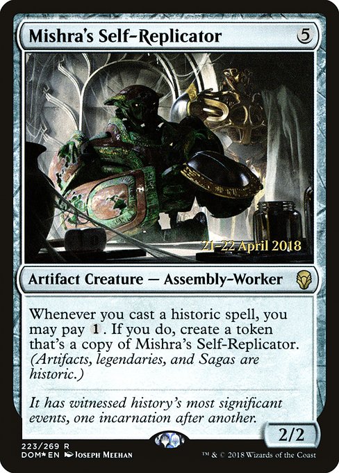 Mishra's Self-Replicator (223s) [Dominaria Promos]