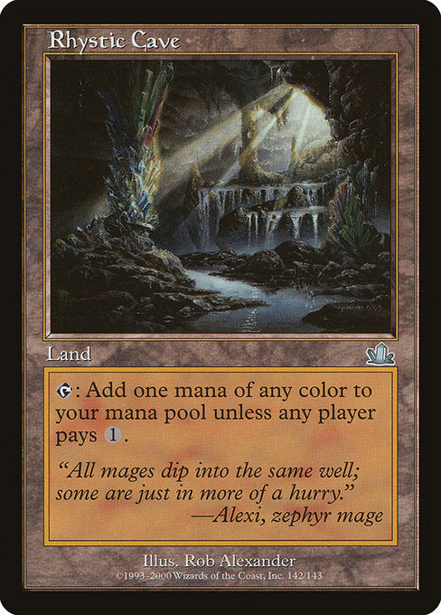 Rhystic Cave (142) [Prophecy]