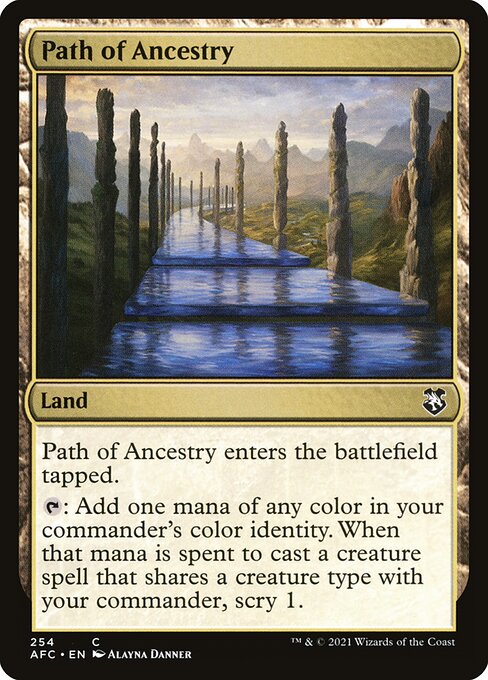 Path of Ancestry (254) [Forgotten Realms Commander]
