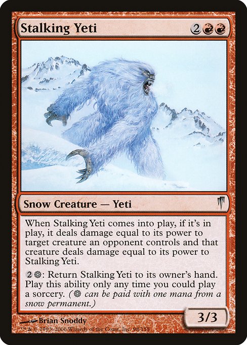 Stalking Yeti (98) [Coldsnap]