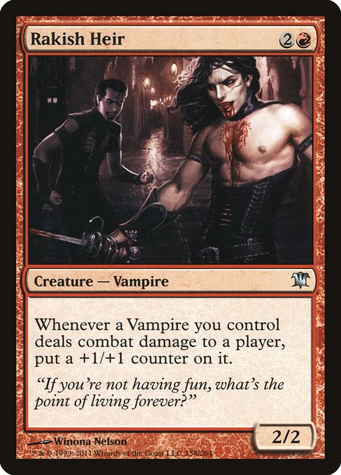 Rakish Heir (158) [Innistrad]