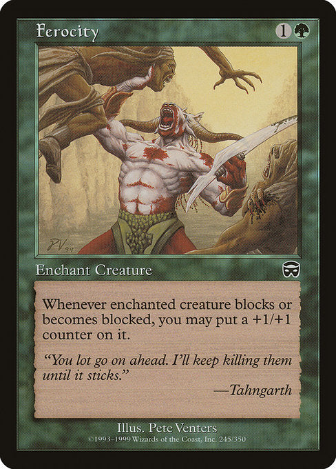 Ferocity (245) [Mercadian Masques]