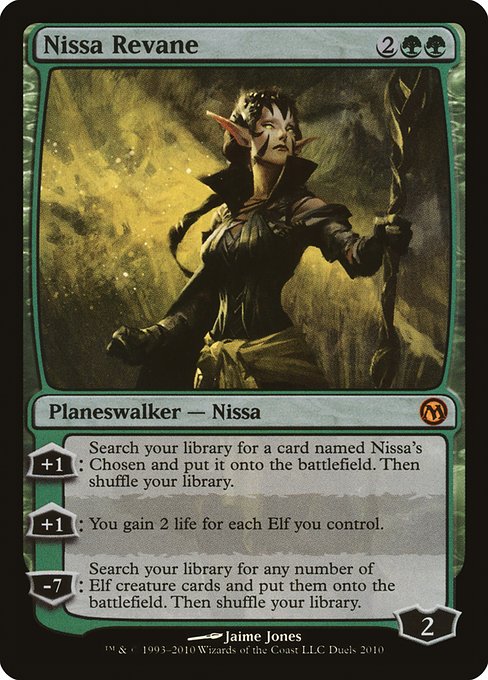 Nissa Revane (2) [Duels of the Planeswalkers 2010 Promos]