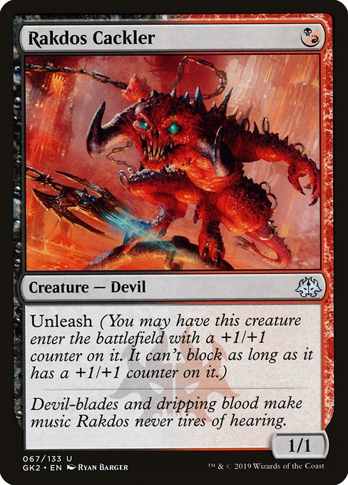 Rakdos Cackler (67) [RNA Guild Kit]