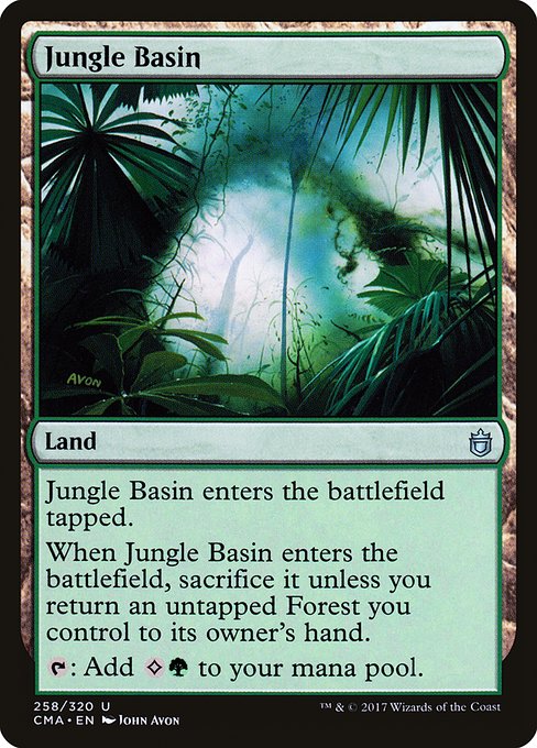 Jungle Basin (258) [Commander Anthology]