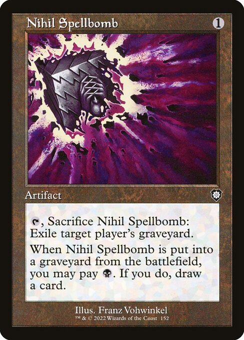 Nihil Spellbomb (152) [The Brothers' War Commander]