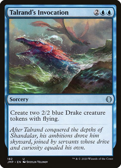 Talrand's Invocation (182) [Jumpstart]