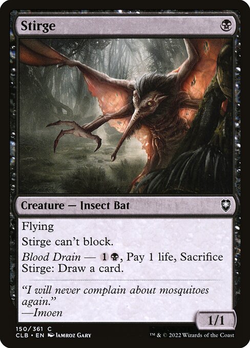 Stirge (150) [Commander Legends: Battle for Baldur's Gate]