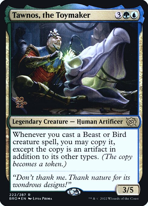Tawnos, the Toymaker (222s) [The Brothers' War Promos]
