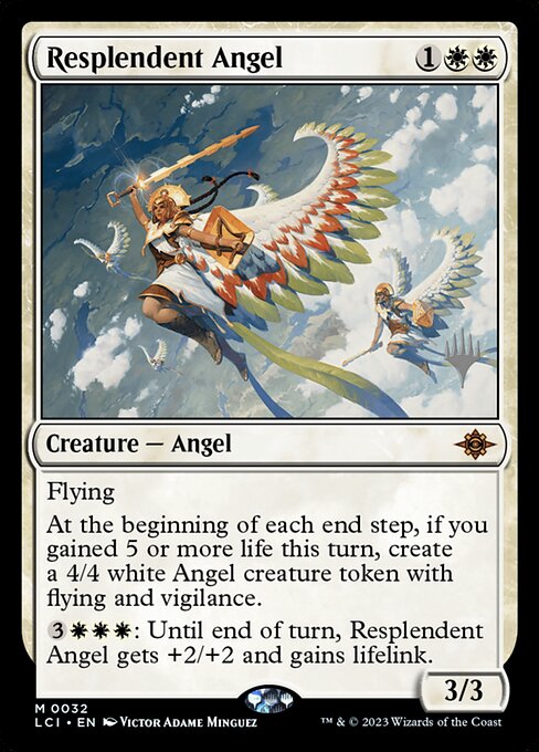 Resplendent Angel (32p) [The Lost Caverns of Ixalan Promos]
