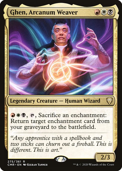 Ghen, Arcanum Weaver (275) [Commander Legends]