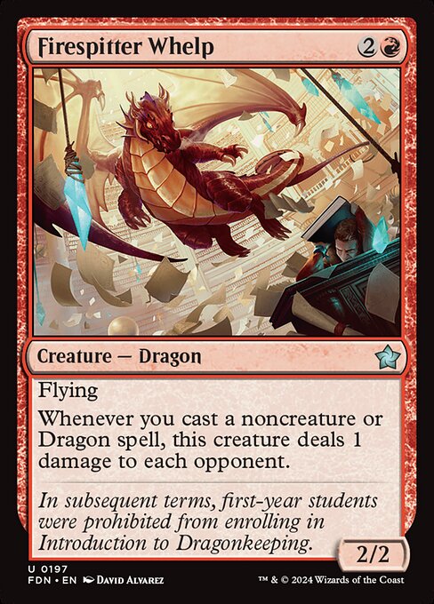 Firespitter Whelp (197) [Foundations]