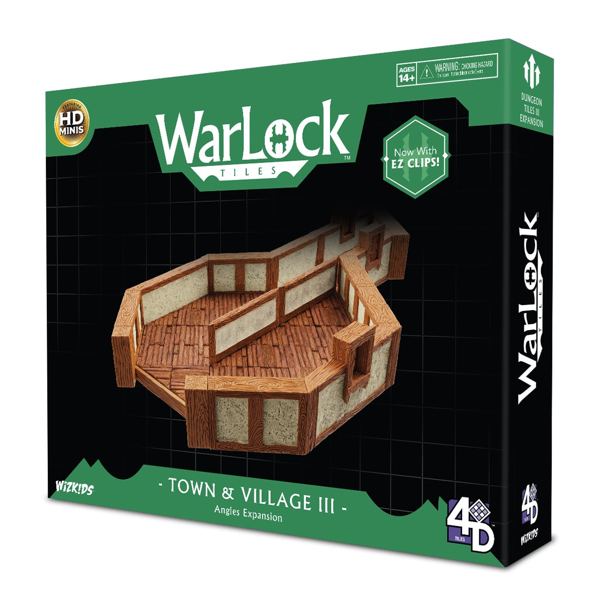 WARLOCK DUNGEON TILES III TOWN VILLAGE ANGLES image 0