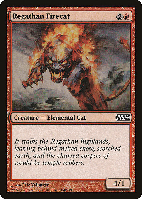 Regathan Firecat (150) [Magic 2014]