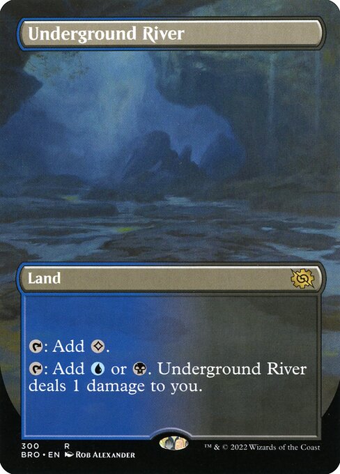 Underground River (300) [The Brothers' War] [Borderless]