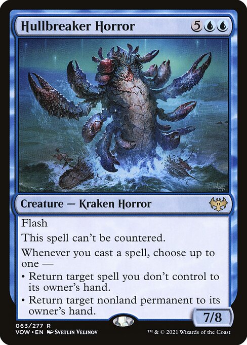 Hullbreaker Horror (63) [Innistrad: Crimson Vow]