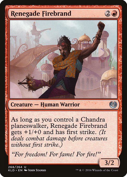 Renegade Firebrand (268) [Kaladesh]