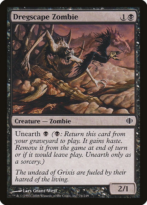 Dregscape Zombie (74) [Shards of Alara]