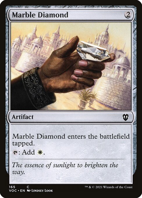 Marble Diamond (165) [Crimson Vow Commander]