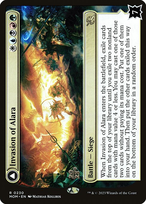 Invasion of Alara // Awaken the Maelstrom (230s) [March of the Machine Promos]
