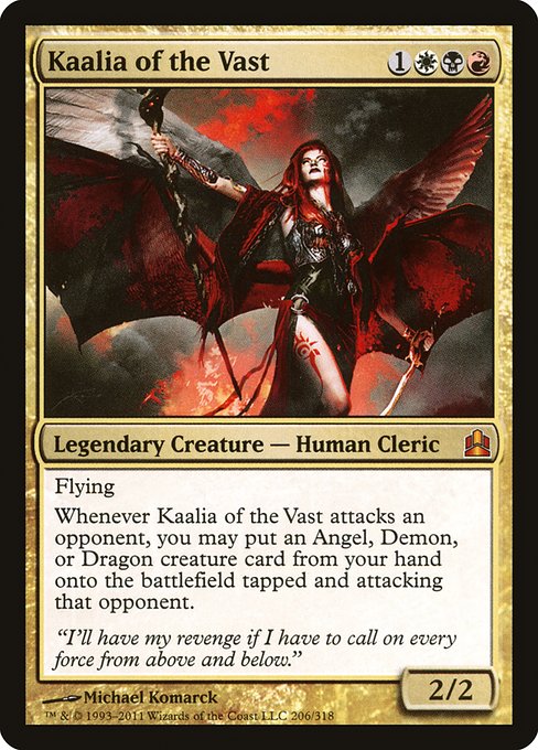 Kaalia of the Vast (206) [Commander 2011]