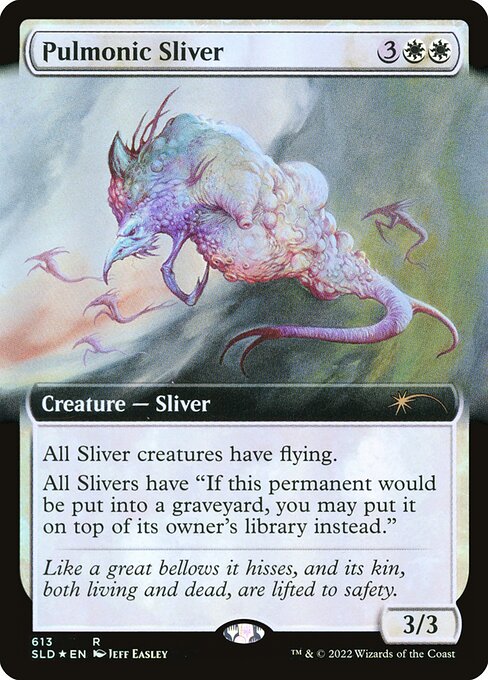 Pulmonic Sliver (613) [Secret Lair Drop] [Extended Art]