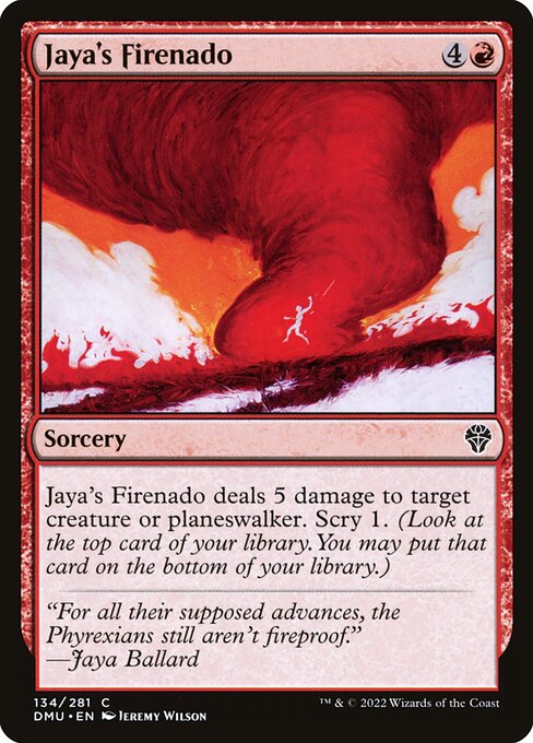Jaya's Firenado (134) [Dominaria United]