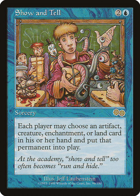 Show and Tell (96) [Urza's Saga]