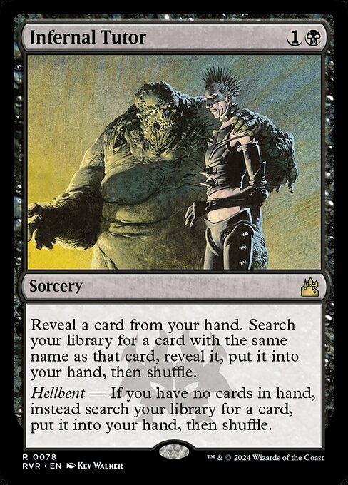 Infernal Tutor (78) [Ravnica Remastered]